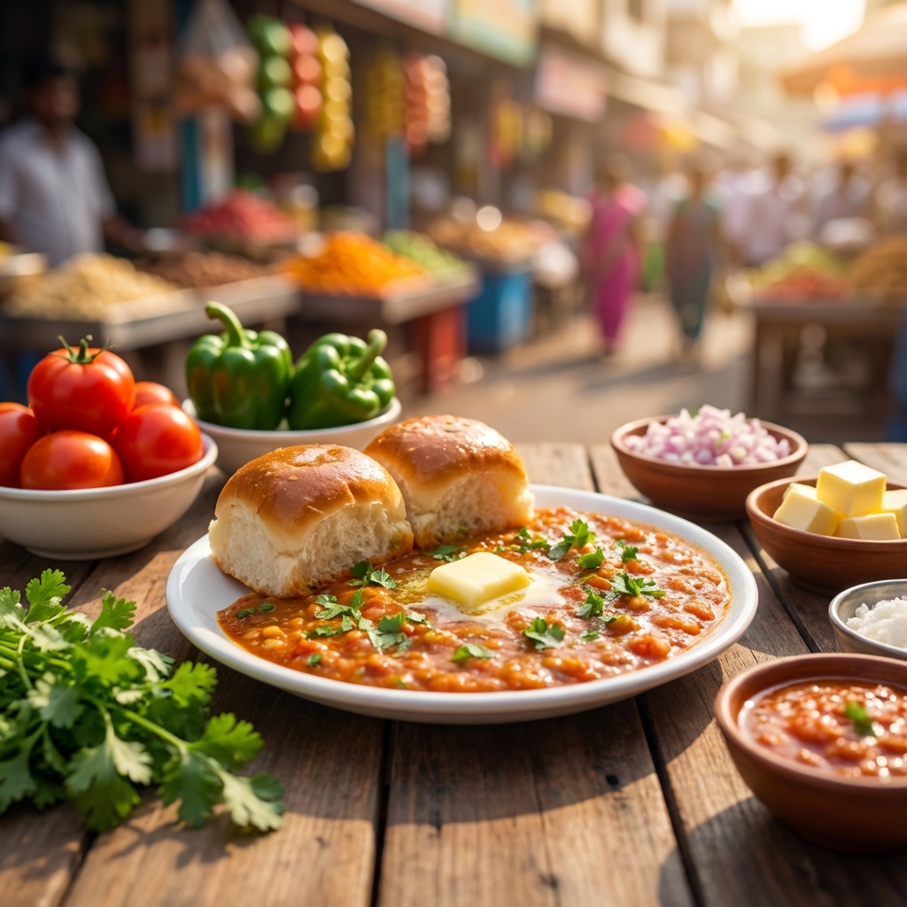 Delicious Pav Bhaji
